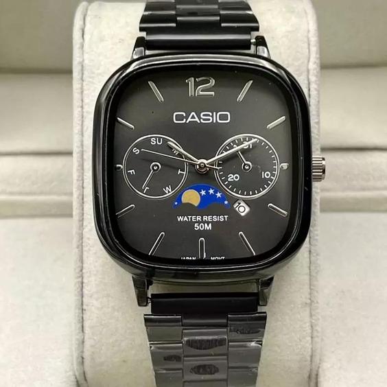 ساعت مچی مردانه کاسیو مربعی casio کلاسیک موتور ژاپن با ارسال ارسال رایگان |باسلام