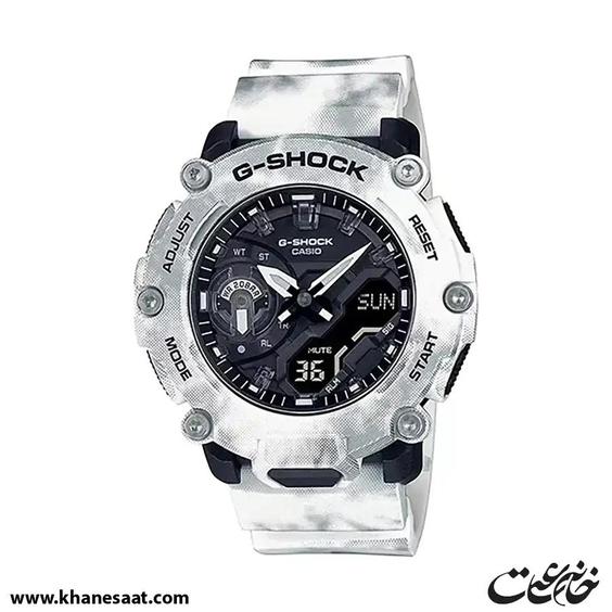 ساعت مچی مردانه کاسیو جی شاک مدل GA-2200GC-7ADR|خانه ساعت