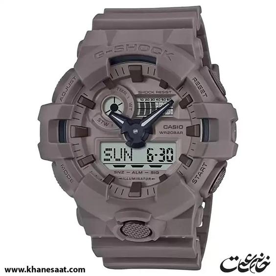 ساعت مچی مردانه کاسیو جی شاک مدل GA-700NC-5ADR|خانه ساعت