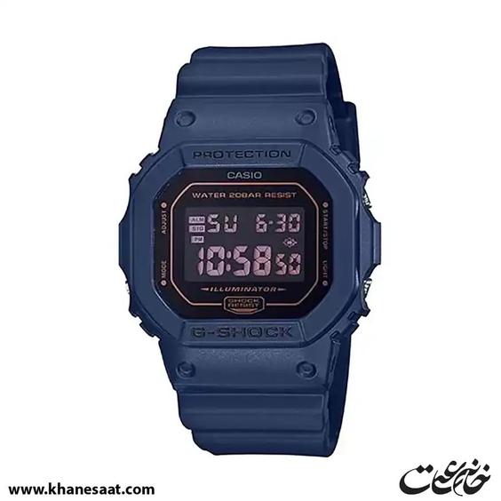 ساعت مچی مردانه کاسیو جی شاک مدل DW-5600BBM-2|خانه ساعت