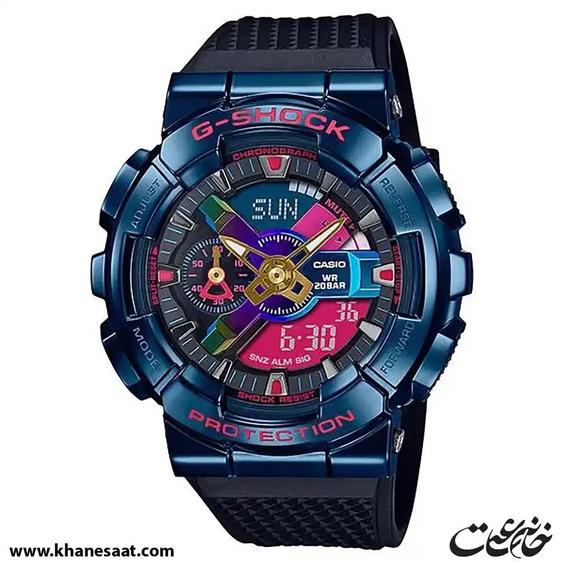 ساعت مچی زنانه کاسیو جی شاک مدل GM-110SN-2ADR|خانه ساعت