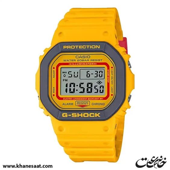 ساعت مچی مردانه کاسیو جی شاک مدل DW-5610Y-9DR|خانه ساعت