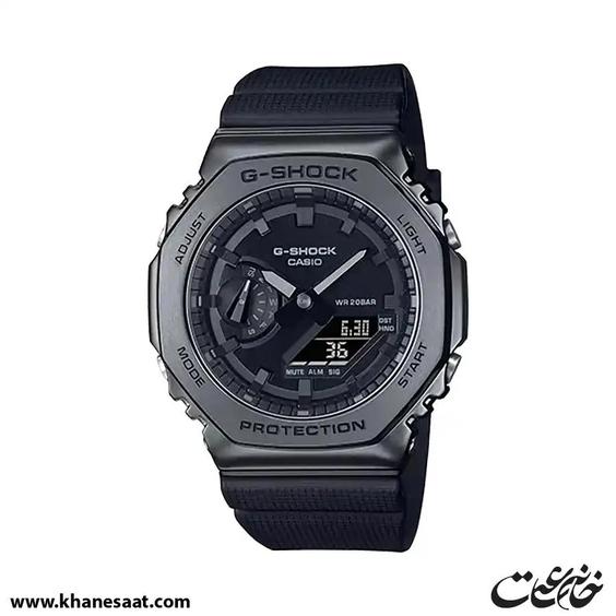 ساعت مچی مردانه کاسیو جی شاک مدل GM-2100BB-1ADR|خانه ساعت