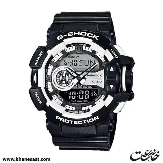 ساعت مچی مردانه کاسیو جی شاک مدل GA-400-1A|خانه ساعت