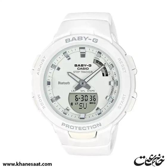 ساعت مچی زنانه کاسیو بیبی جی مدل BSA-B100-7A|خانه ساعت