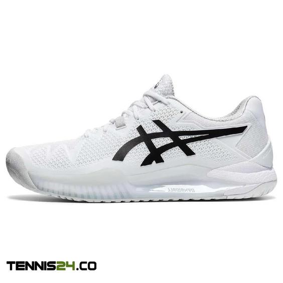 کفش تنیس مردانه اسیکس Asics Gel-Resolution 8 – سفید|تنیس شاپ