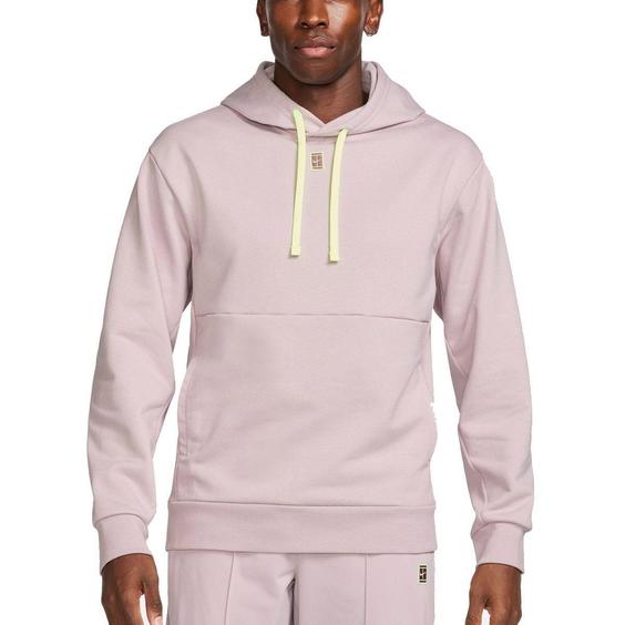 هودی تنیس مردانه نایک NikeCourt Fleece Hoodie- صورتی|تنیس شاپ