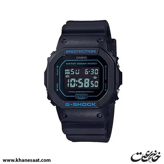 ساعت مچی مردانه کاسیو جی شاک مدل DW-5600BBM-1|خانه ساعت