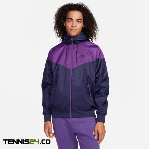 سویشرت ورزشی مردانه نایک Nike Sportswear Windrunner- بنفش|تنیس شاپ