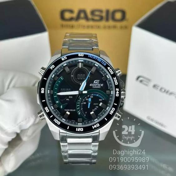 ساعت  مچی مردانه کاسیو  ادیفایس casio edifice ECB-900DB-1B Bبند استیل رنگ ثابت،مسترکوالیتی |باسلام