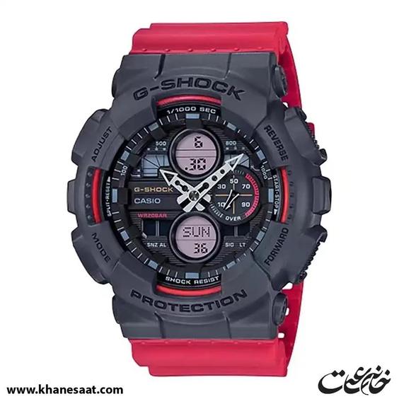 ساعت مچی مردانه کاسیو جی شاک مدل GA-140-4A|خانه ساعت