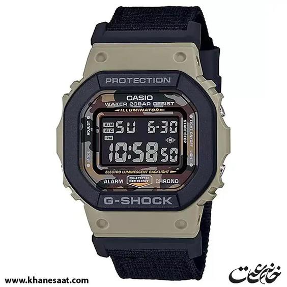 ساعت مچی زنانه کاسیو جی شاک مدل DW-5610SUS-5|خانه ساعت