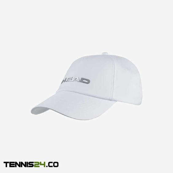 کلاه تنیس هد HEAD Performance Cap-سفید|تنیس شاپ