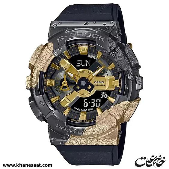 ساعت مچی مردانه کاسیو جی شاک مدل GM-114GEM-1A9DR|خانه ساعت