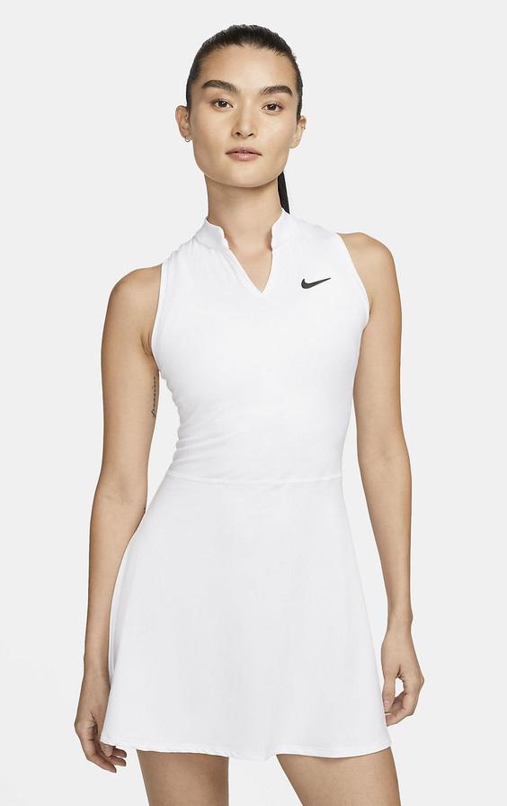 لباس تنیس زنانه نایک Nike Court Dri Fit Victory- سفید|تنیس شاپ