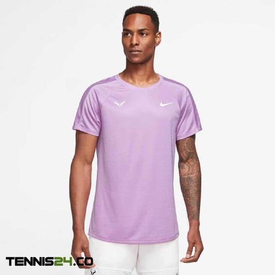 تی شرت تنیس مردانه نایک Nike Dri-FIT Rafa Challenger- صورتی|تنیس شاپ