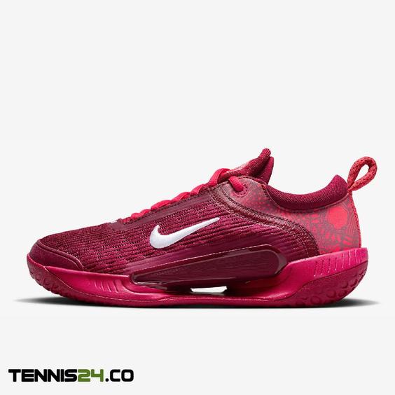 کفش تنیس زنانه نایک NikeCourt Air Zoom NXT- زرشکی|تنیس شاپ