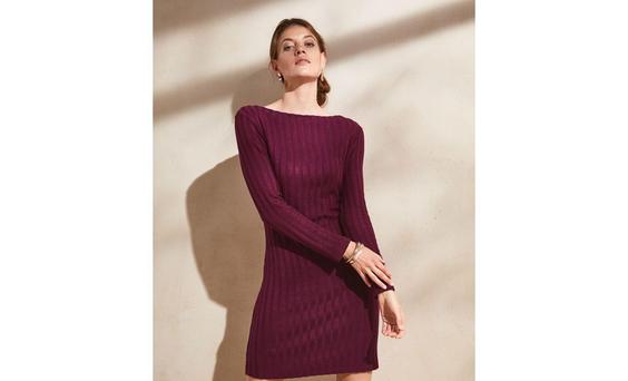 تونیک بافت زنانه برند اسمارا کد ۳۵۶۹۳۹ womens sweater dress|کی استوک