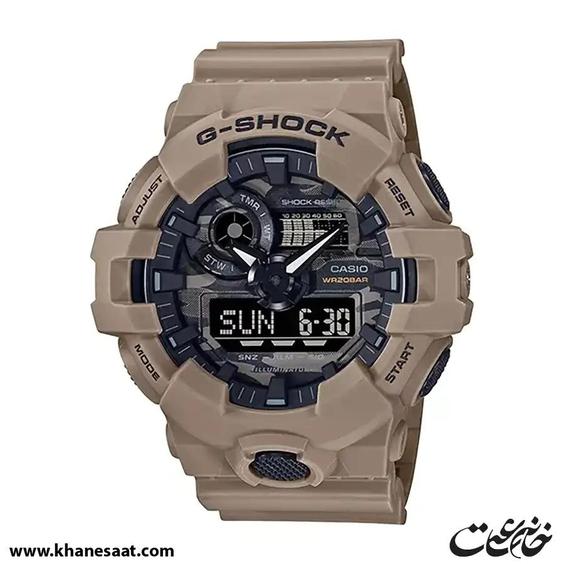 ساعت مچی مردانه کاسیو جی شاک مدل GA-700CA-5ADR|خانه ساعت