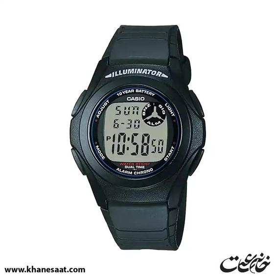 ساعت مچی مردانه کاسیو مدل F-200W-1A|خانه ساعت