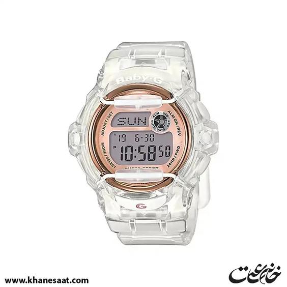 ساعت مچی زنانه کاسیو بیبی جی مدل BG-169G-7BDR|خانه ساعت