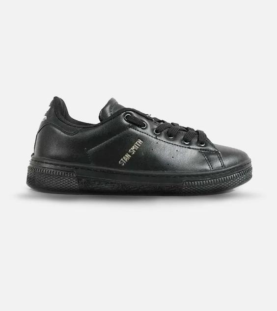 کفش کتانی زنانه مشکی آدیداس adidas stan smith مدل 3533|لوزی