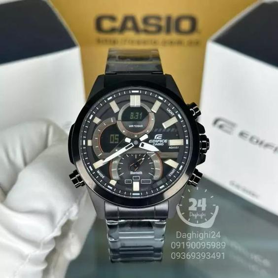 ساعت  مچی کاسیو  ادیفایس casio edifice ECB-30DC-1A-- بند استیل رنگ ثابت،مسترکوالیتی |باسلام