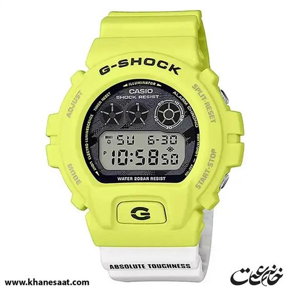 ساعت مچی مردانه کاسیو جی شاک مدل DW-6900TGA-9|خانه ساعت