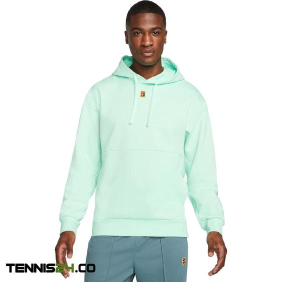 هودی مردانه نایک Nike Court Fleece – سبز روشن|تنیس شاپ