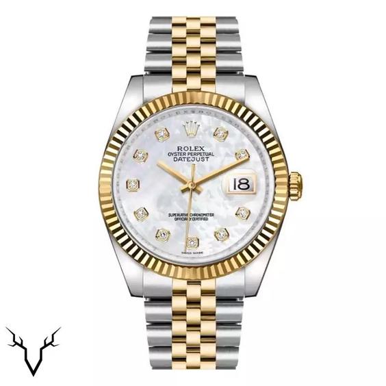 ساعت رولکس مردانه دیت جاست طلایی Rolex Datejust S3|باسلام