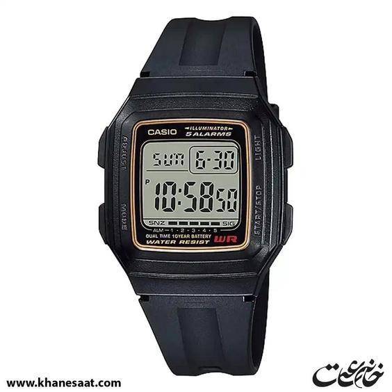 ساعت مچی مردانه کاسیو مدل F-201WA-9A|خانه ساعت