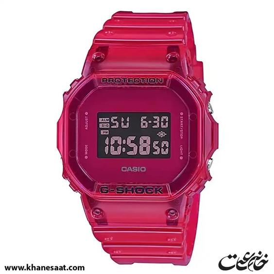 ساعت مچی مردانه کاسیو جی شاک مدل DW-5600SB-4|خانه ساعت