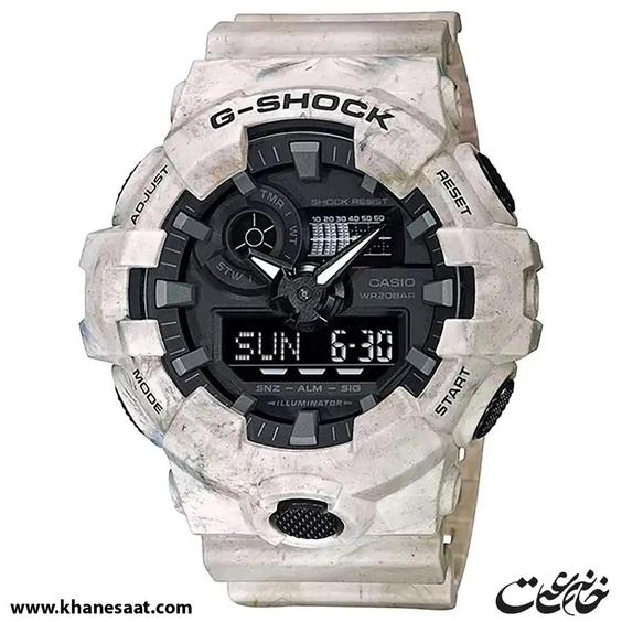 ساعت مچی مردانه کاسیو جی شاک مدل GA-700WM-5A|خانه ساعت