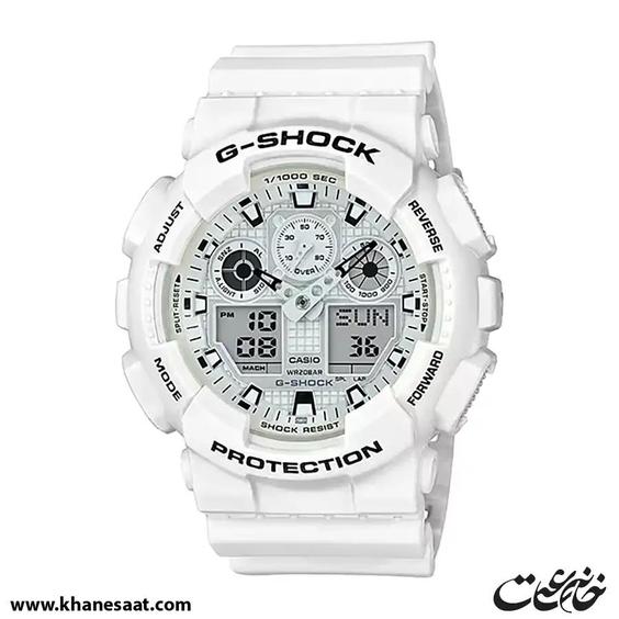 ساعت مچی مردانه کاسیو جی شاک مدل GA-100MW-7A|خانه ساعت