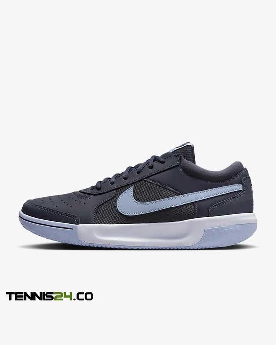 کفش تنیس مردانه نایک NikeCourt Air Zoom Lite 3 Clay – سرمه ای|تنیس شاپ