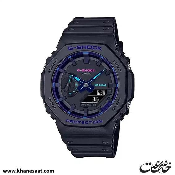 ساعت مچی مردانه کاسیو جی شاک مدل GA-2100VB-1ADR|خانه ساعت