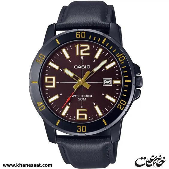 ساعت مچی مردانه کاسیو مدل MTP-VD01BL-5BVUDF|خانه ساعت