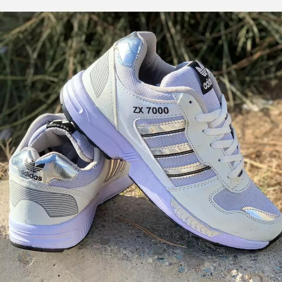 کفش zx7000 رنگ سفید |باسلام (کفش پرواز شعبه ابهر (بنیان گذار ارزان فروشی)