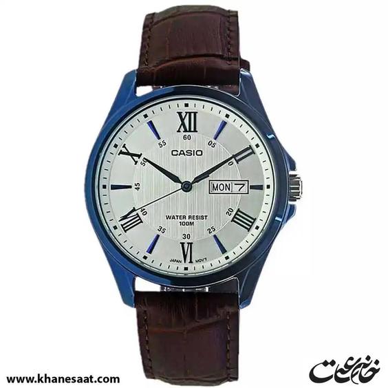 ساعت مچی مردانه کاسیو مدل MTP-1384BUL-5A|خانه ساعت