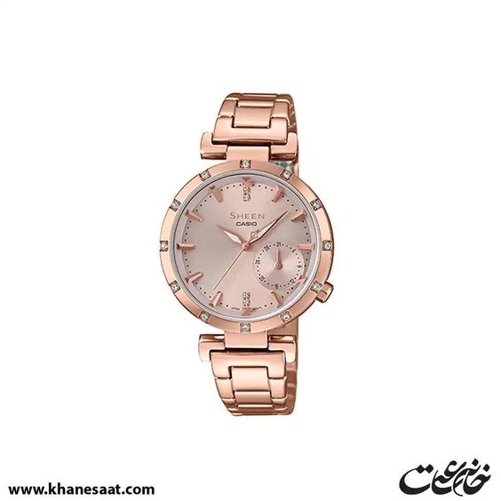 ساعت مچی زنانه کاسیو مدل SHE-4051PG-4A|خانه ساعت