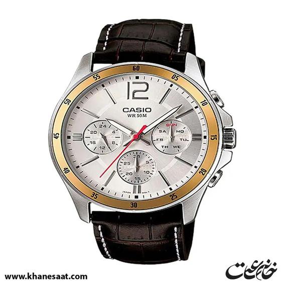 ساعت مچی مردانه کاسیو مدل MTP-1374L-7AVDF|خانه ساعت