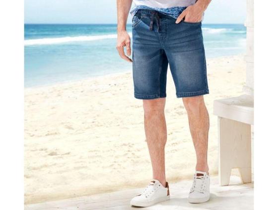 شلوارک جین مردانه برند لیورجی کد ۳۲۸۱۹۱۱ Denim Shorts|کی استوک