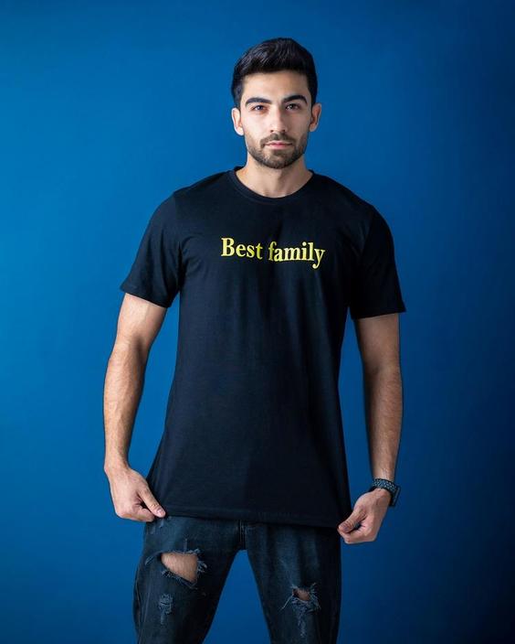 تیشرت Best Family مردانه ست خانواده (سایز38 تا 44) کد 627429|هپی لند