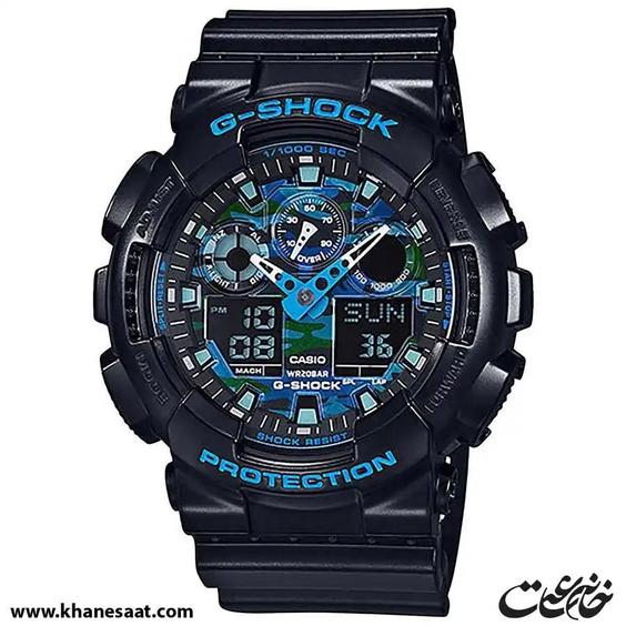 ساعت مچی مردانه جی شاک مدل GA-100CB-1A|خانه ساعت