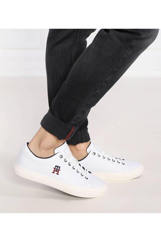 اسنیکر مردانه تامی هیلفیگر اورجینال طلایی Tommy Hilfiger fm0f|ترند نهران