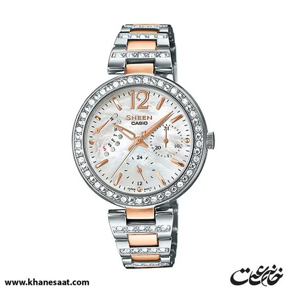 ساعت مچی زنانه کاسیو مدل SHE-3043SG-7A|خانه ساعت