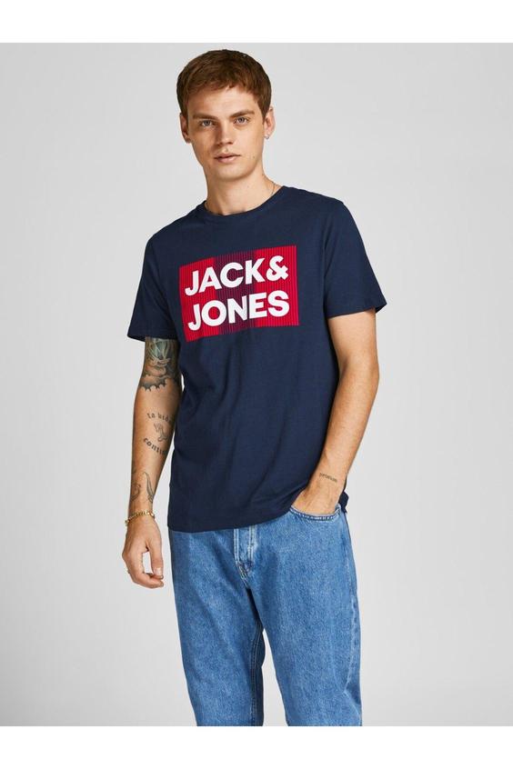 تی شرت آستین کوتاه طرح دار مردانه | جک اند جونز Jack & Jones TYCMHBT3ON170663232440978|ایران ریچ کیدز