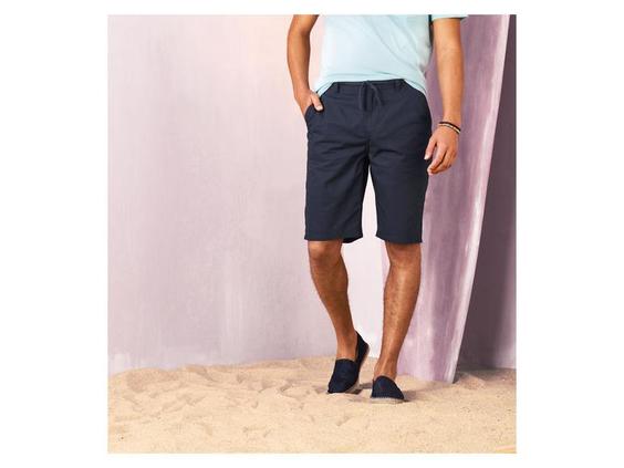 شلوارک کتان مردانه برند لیورجی کد ۳۷۲۹۹۱۲ Men's shorts|کی استوک