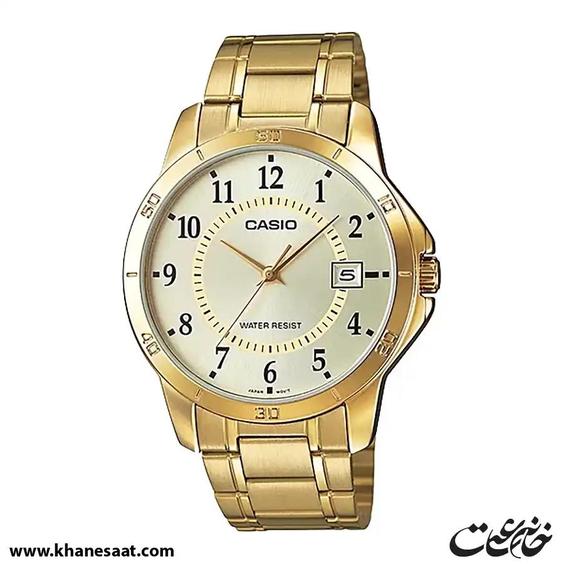 ساعت مچی مردانه کاسیو مدل MTP-V004G-9BUDF|خانه ساعت