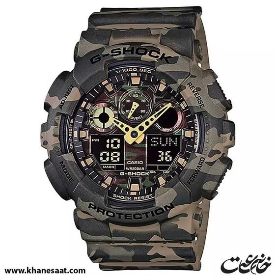 ساعت مچی مردانه جی شاک مدل GA-100CM-5A|خانه ساعت